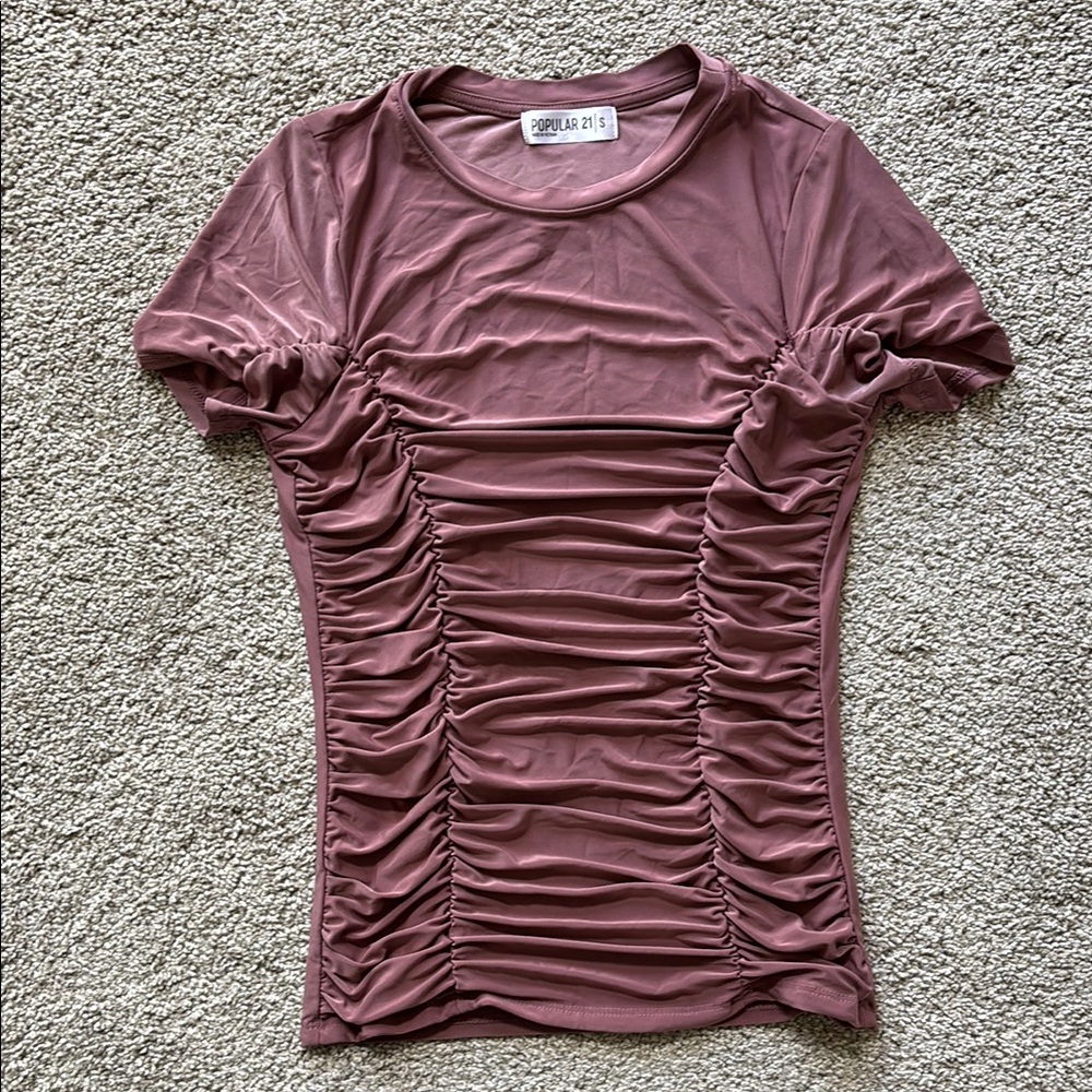 5 for $25🎈popular 21 ruched top